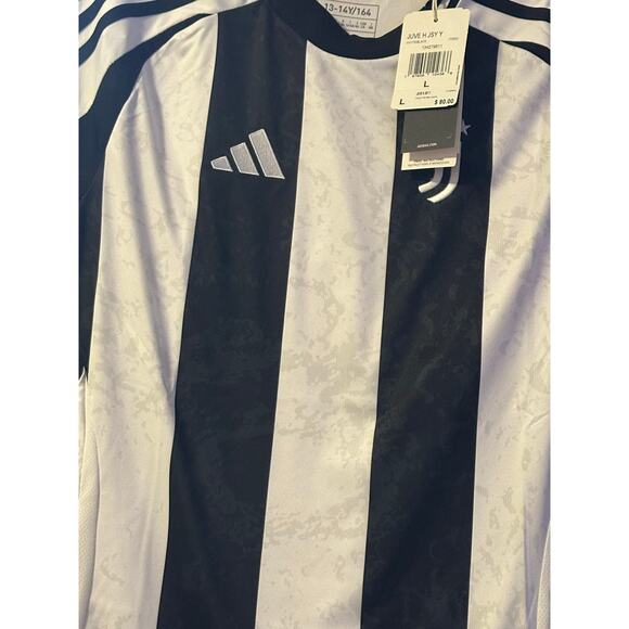 NWT JUVENTUS HOME JERSEY 2024/25 - KIDS size 13-14Y164 soccer serieA - Picture 6 of 12